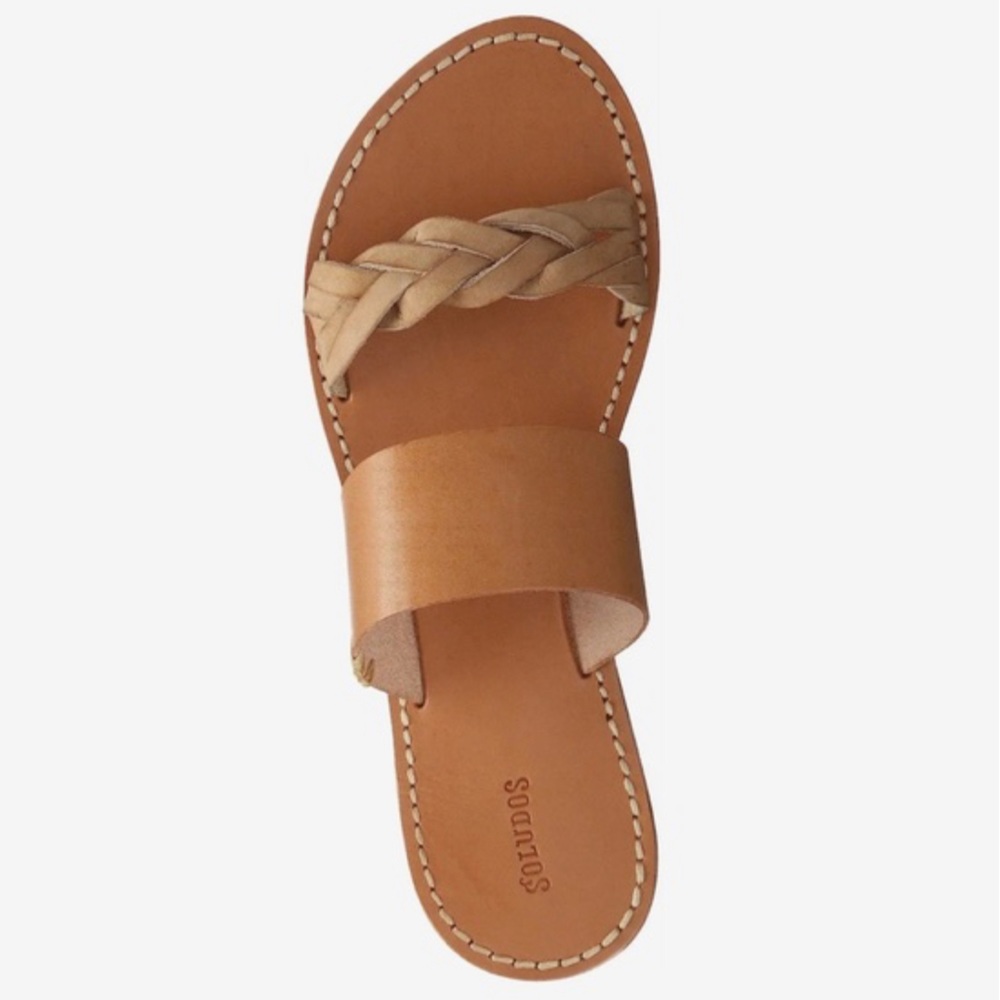 Soludos Braided Slide Sandal Size 6
